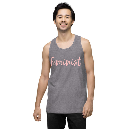 Empowerment Core Feminist Men’s Premium Tank Top