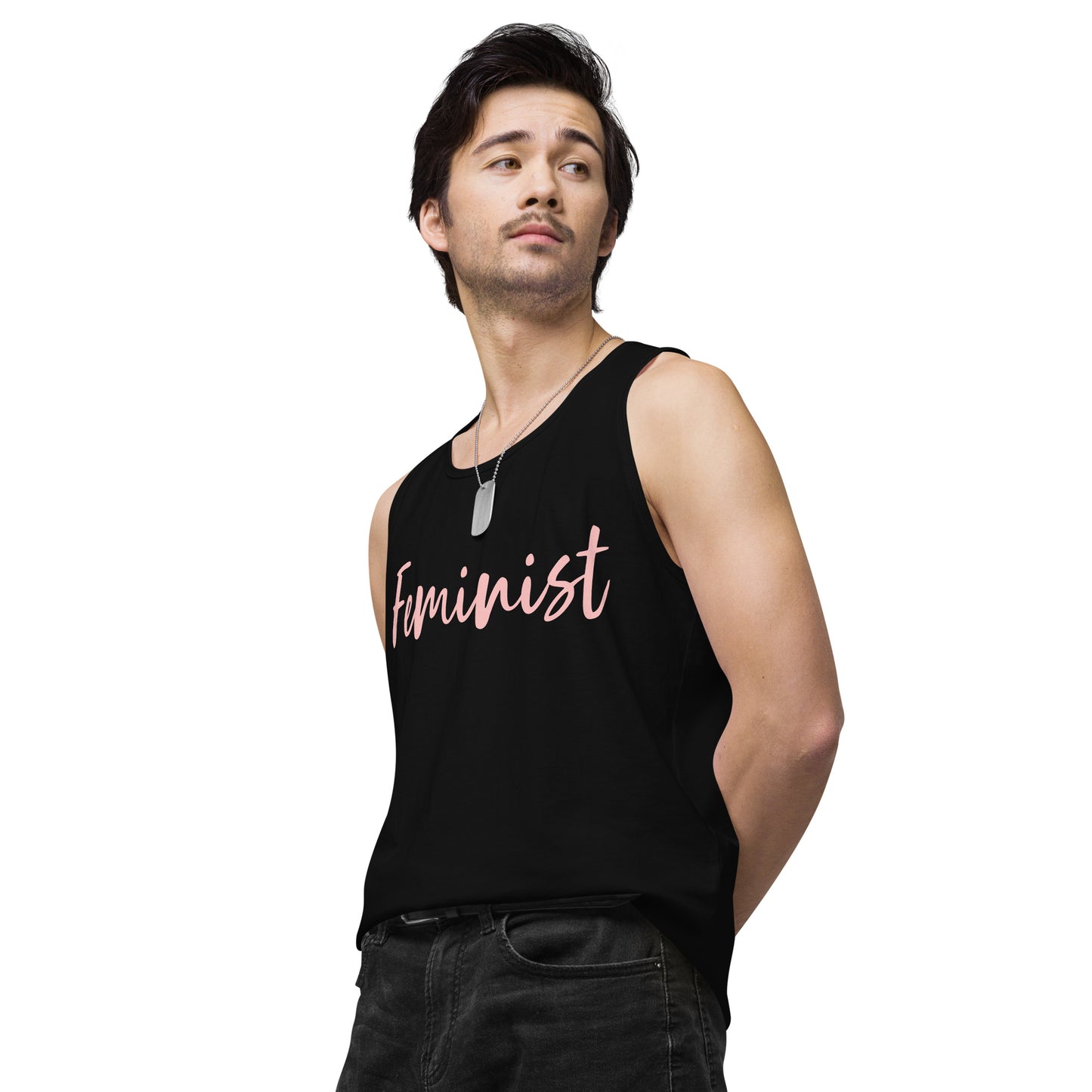 Empowerment Core Feminist Men’s Premium Tank Top