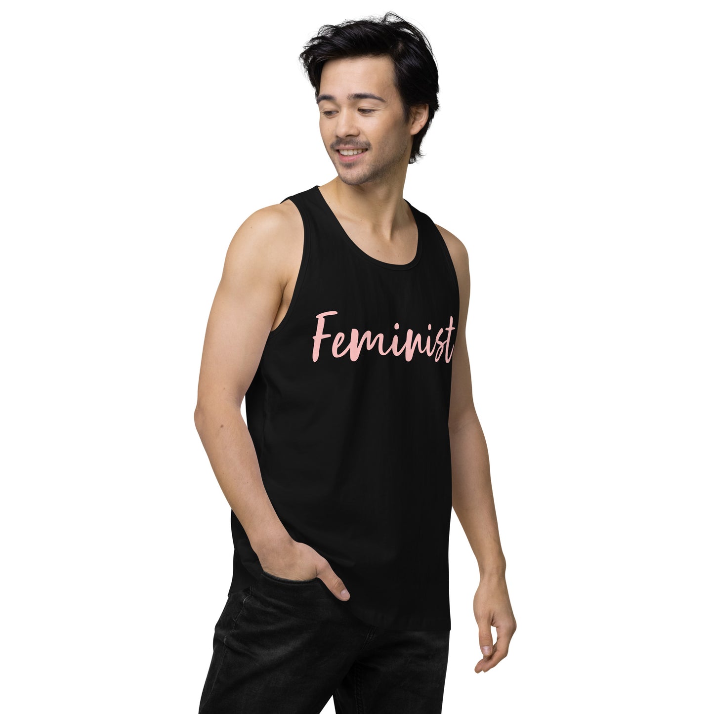 Empowerment Core Feminist Men’s Premium Tank Top