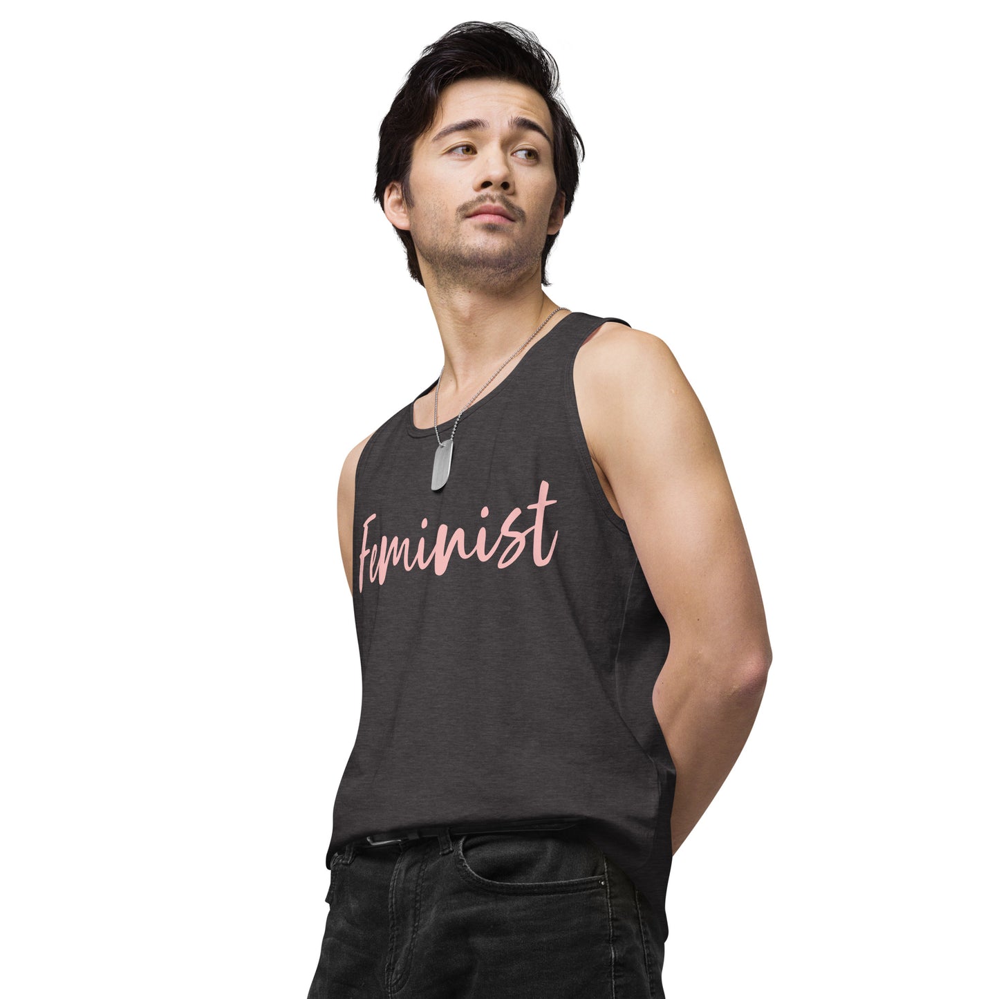 Empowerment Core Feminist Men’s Premium Tank Top