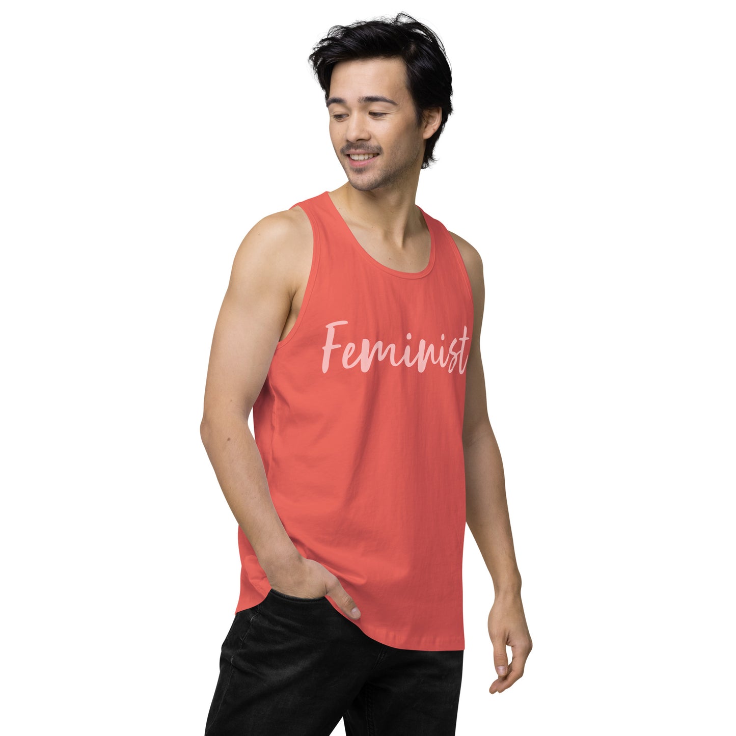 Empowerment Core Feminist Men’s Premium Tank Top