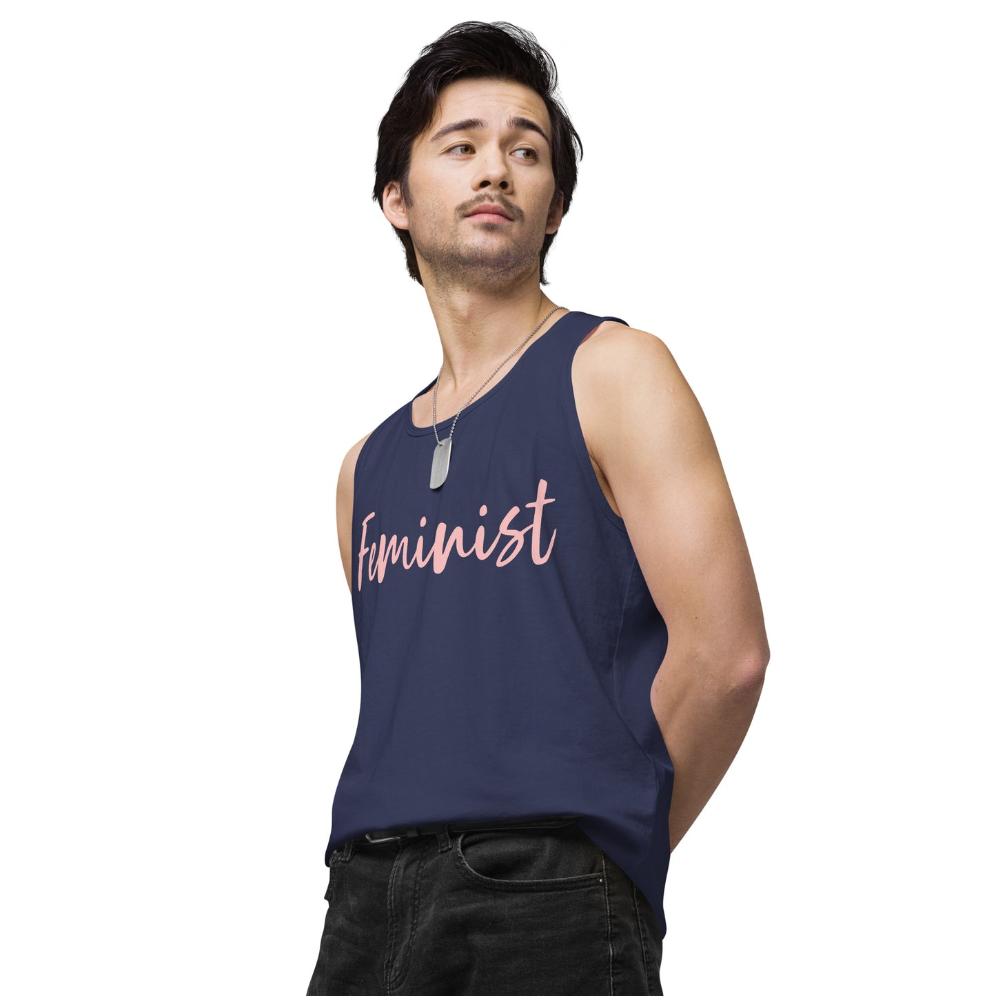 Empowerment Core Feminist Men’s Premium Tank Top