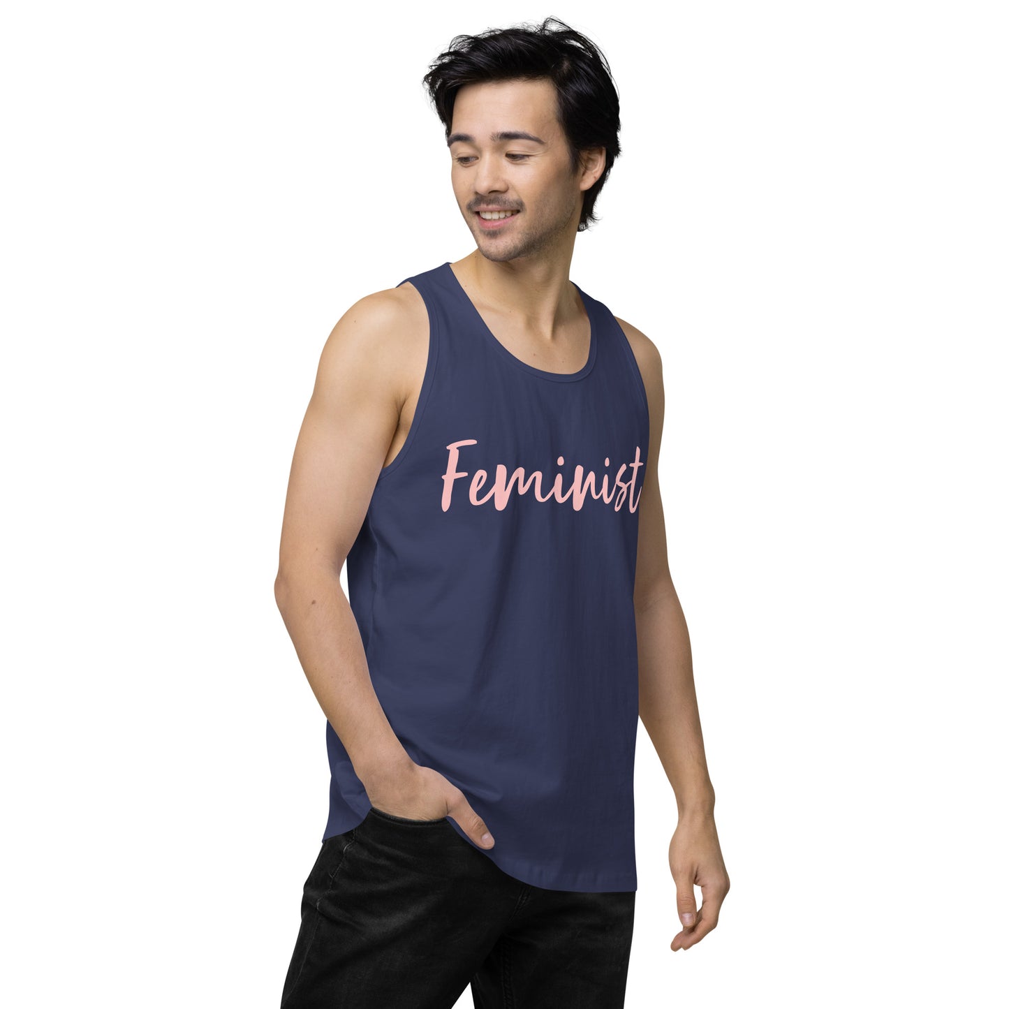 Empowerment Core Feminist Men’s Premium Tank Top