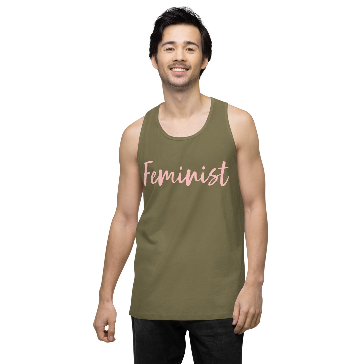 Empowerment Core Feminist Men’s Premium Tank Top