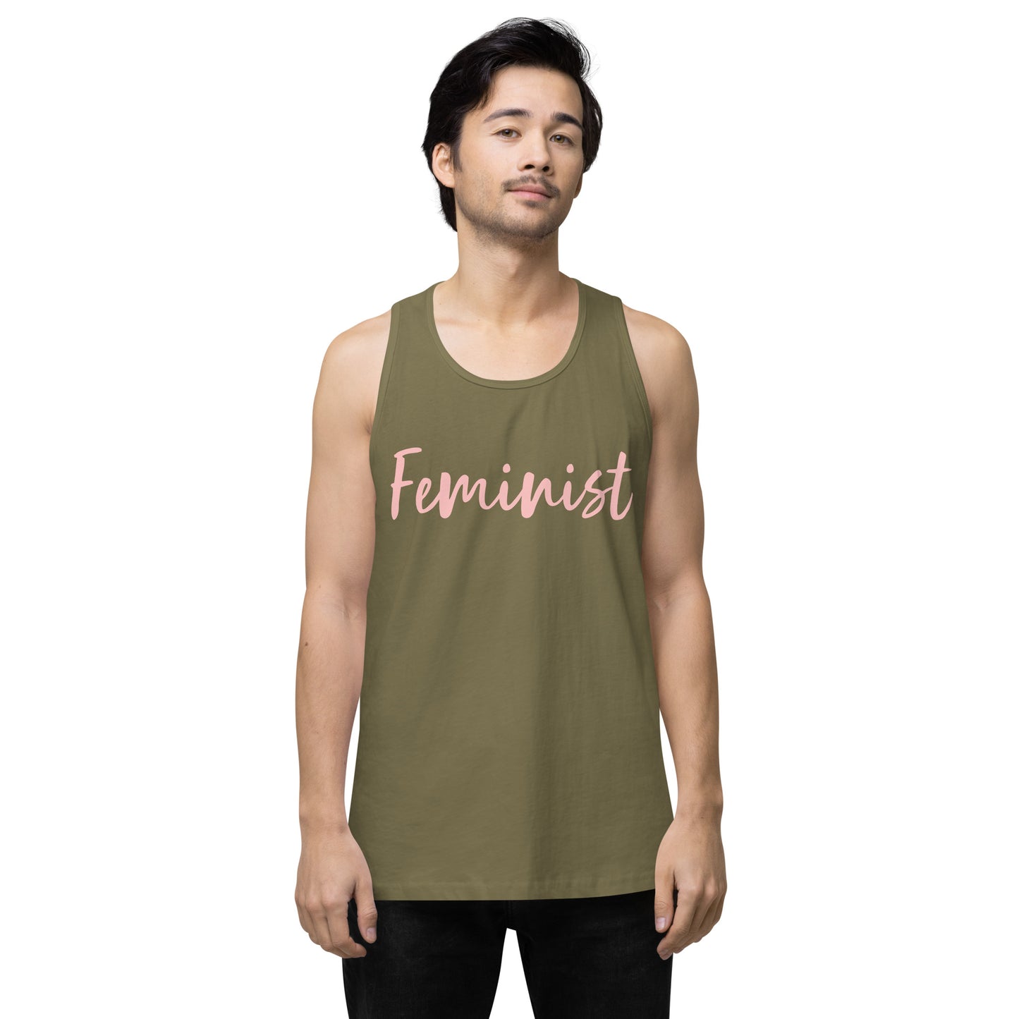 Empowerment Core Feminist Men’s Premium Tank Top