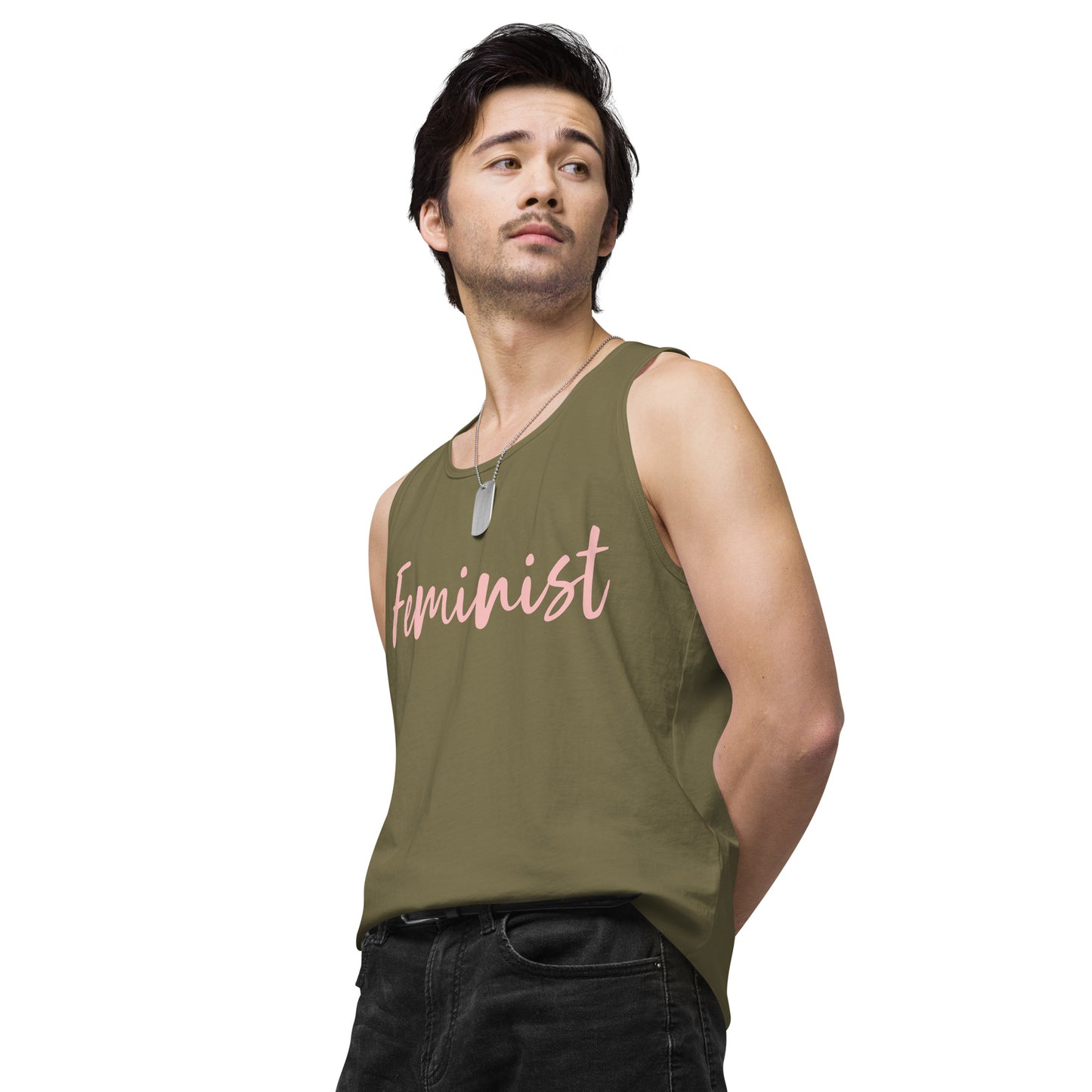 Empowerment Core Feminist Men’s Premium Tank Top