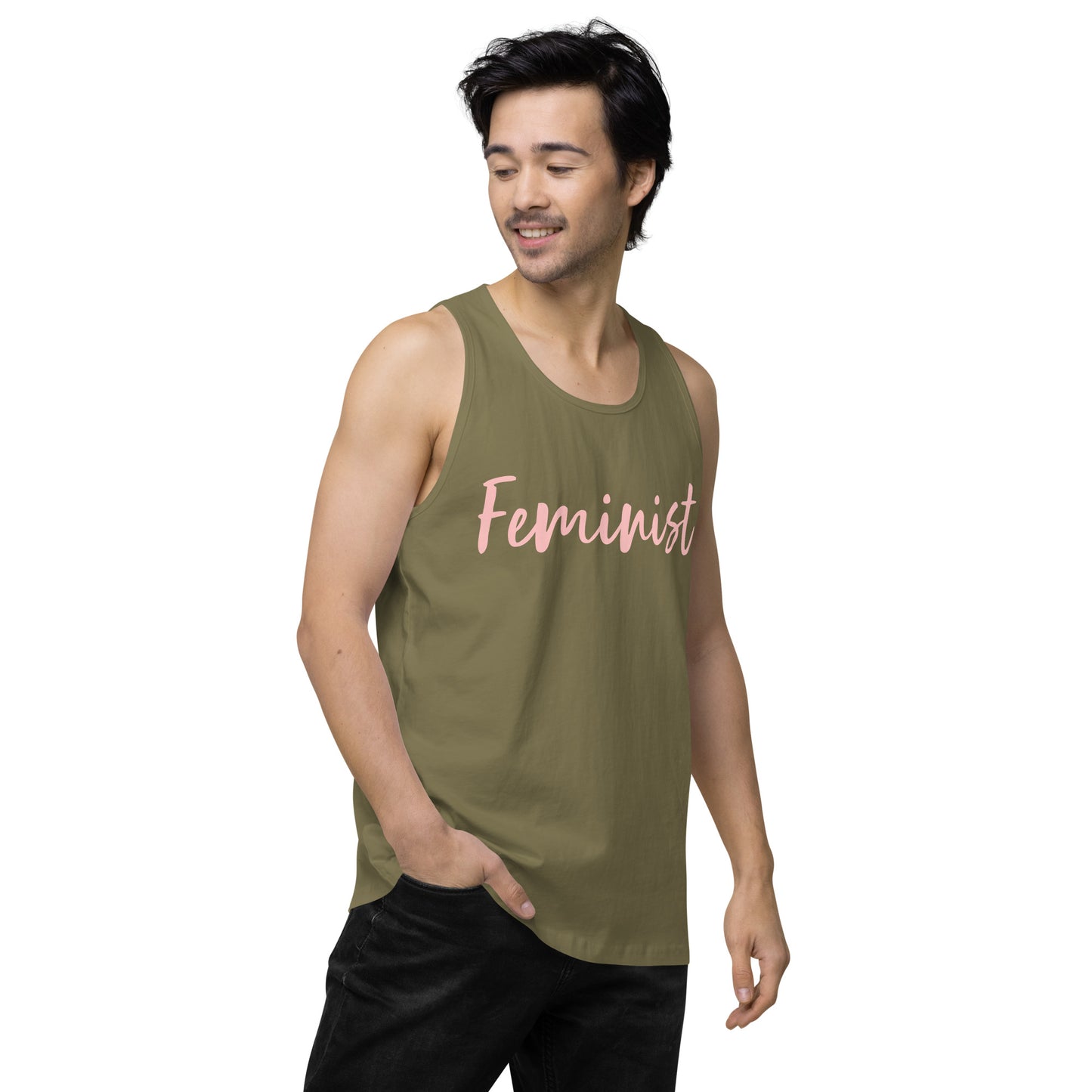 Empowerment Core Feminist Men’s Premium Tank Top