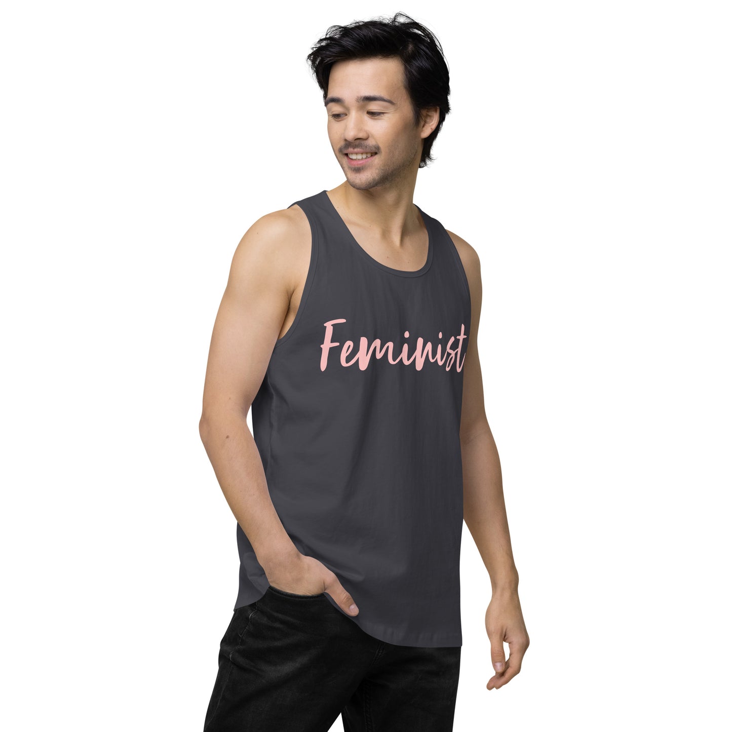 Empowerment Core Feminist Men’s Premium Tank Top