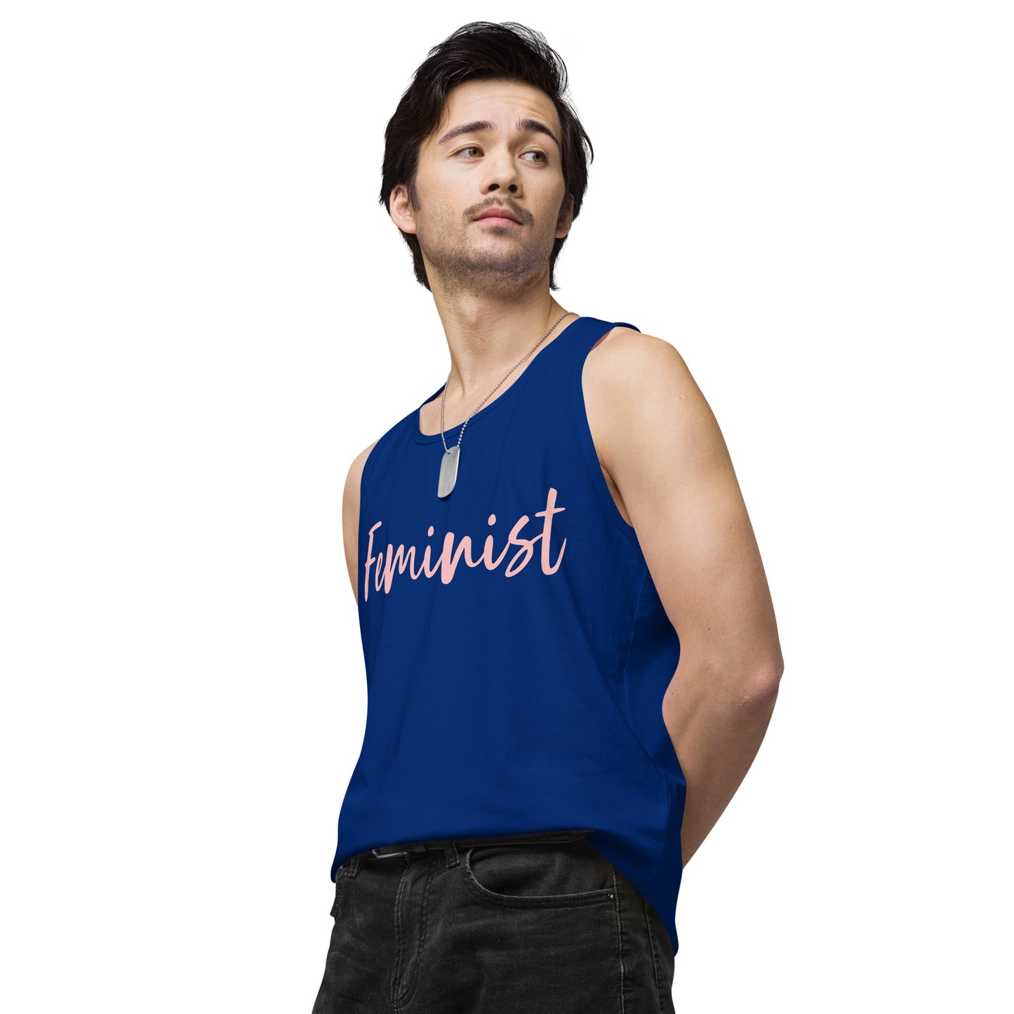 Empowerment Core Feminist Men’s Premium Tank Top