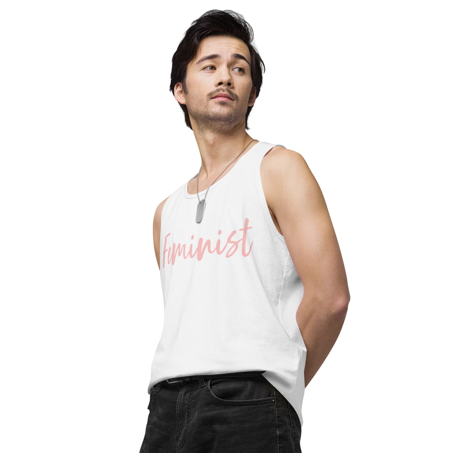 Empowerment Core Feminist Men’s Premium Tank Top