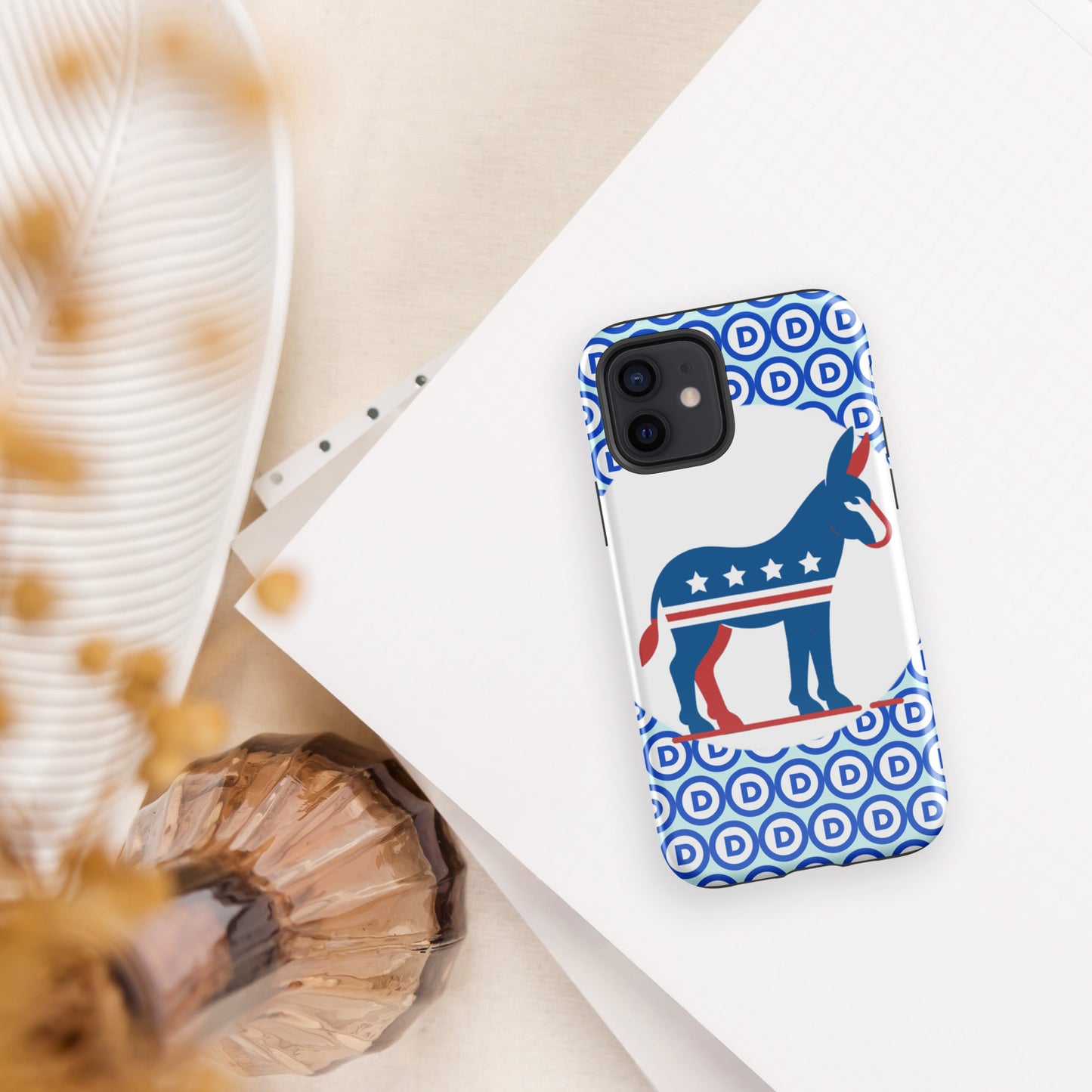 Democrat Tough Phone Case for iPhone®