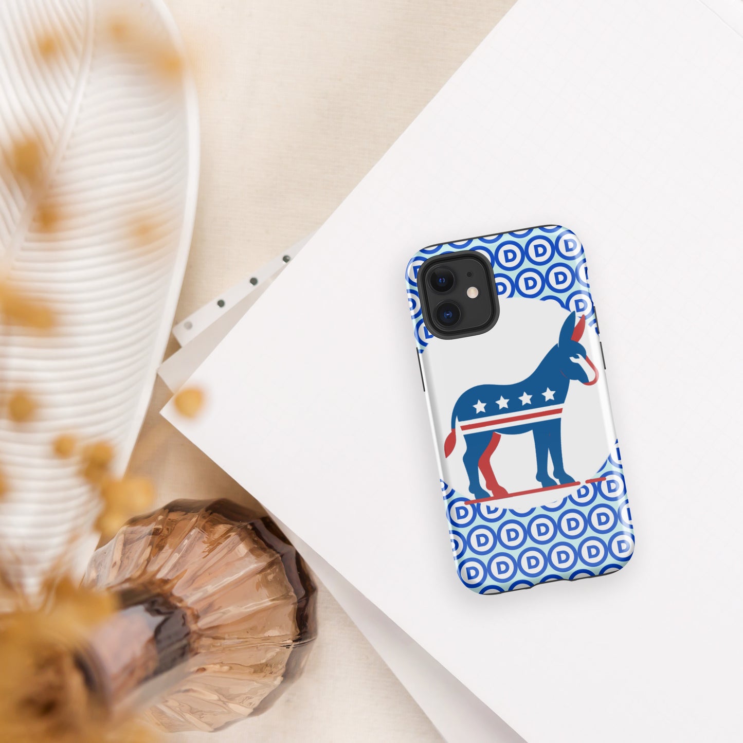 Democrat Tough Phone Case for iPhone®