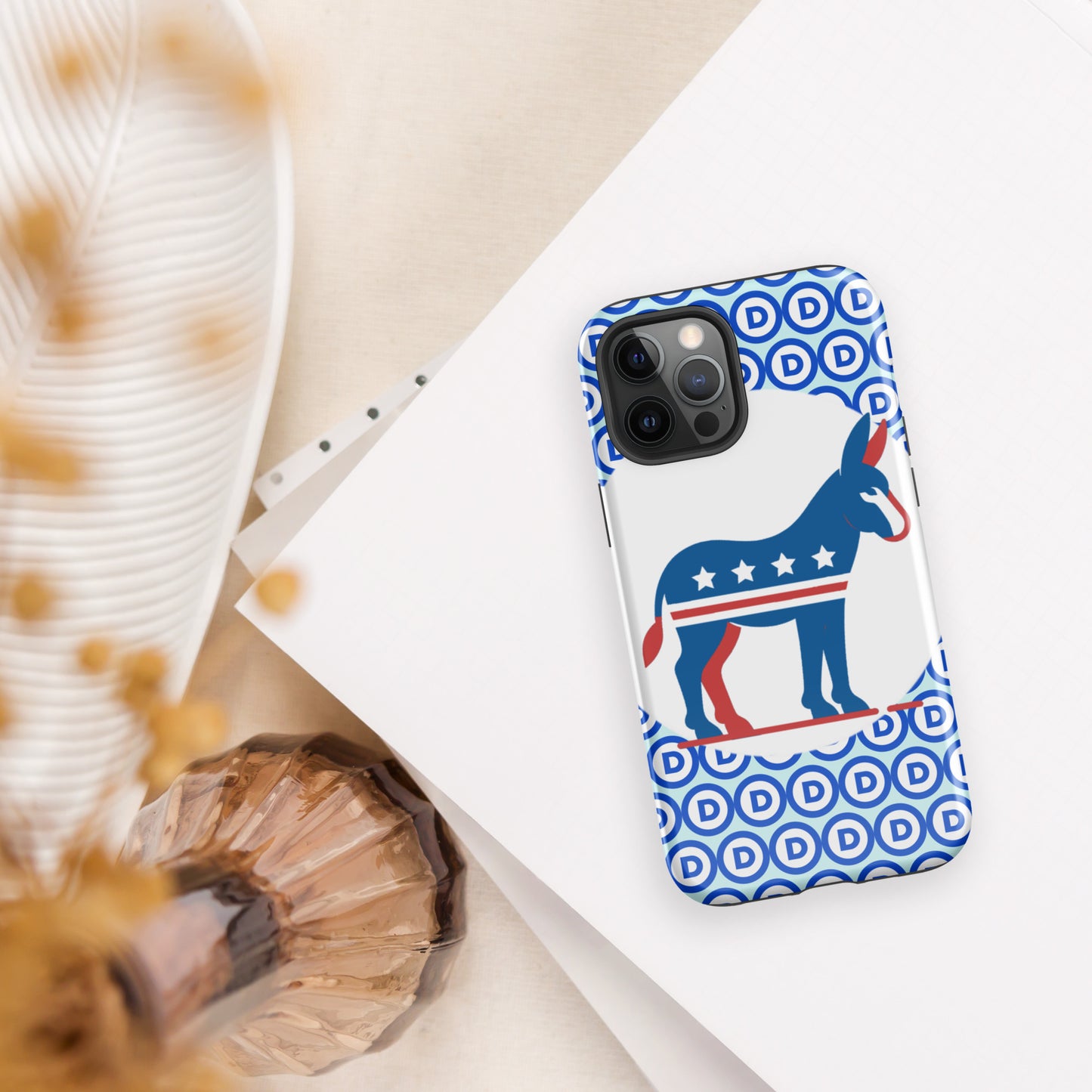 Democrat Tough Phone Case for iPhone®