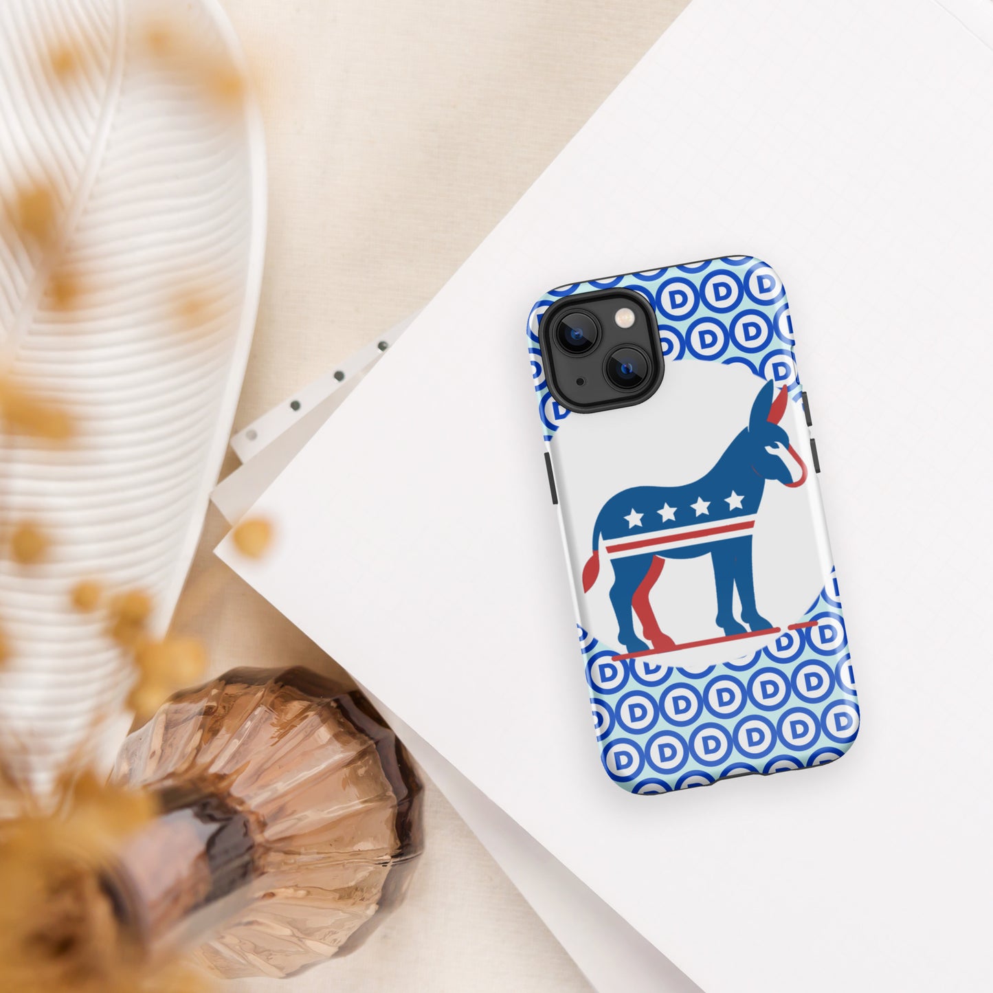 Democrat Tough Phone Case for iPhone®