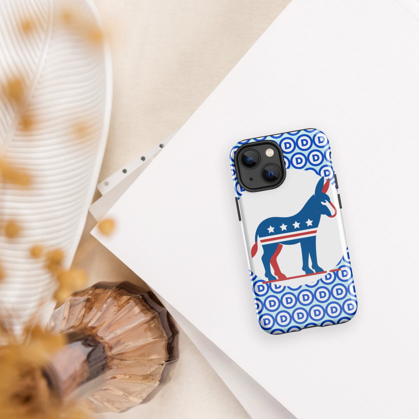 Democrat Tough Phone Case for iPhone®