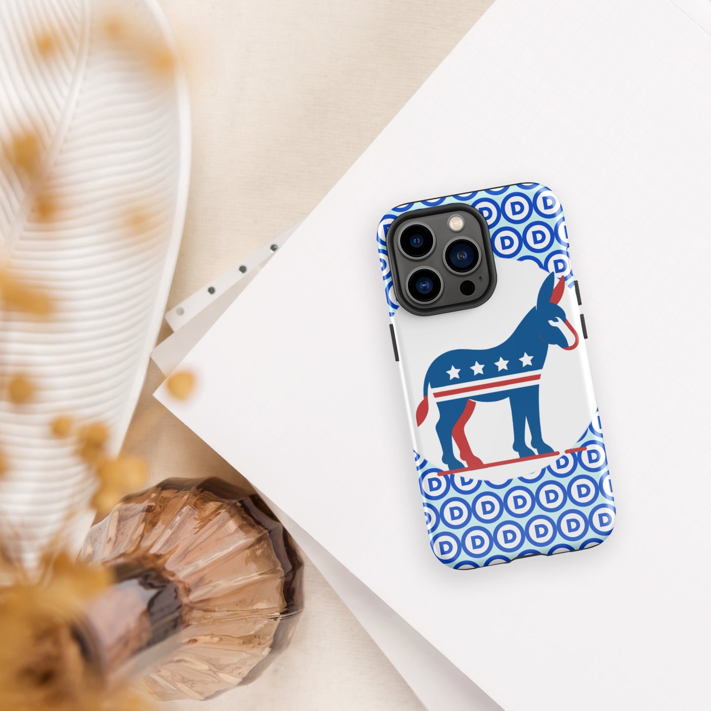 Democrat Tough Phone Case for iPhone®