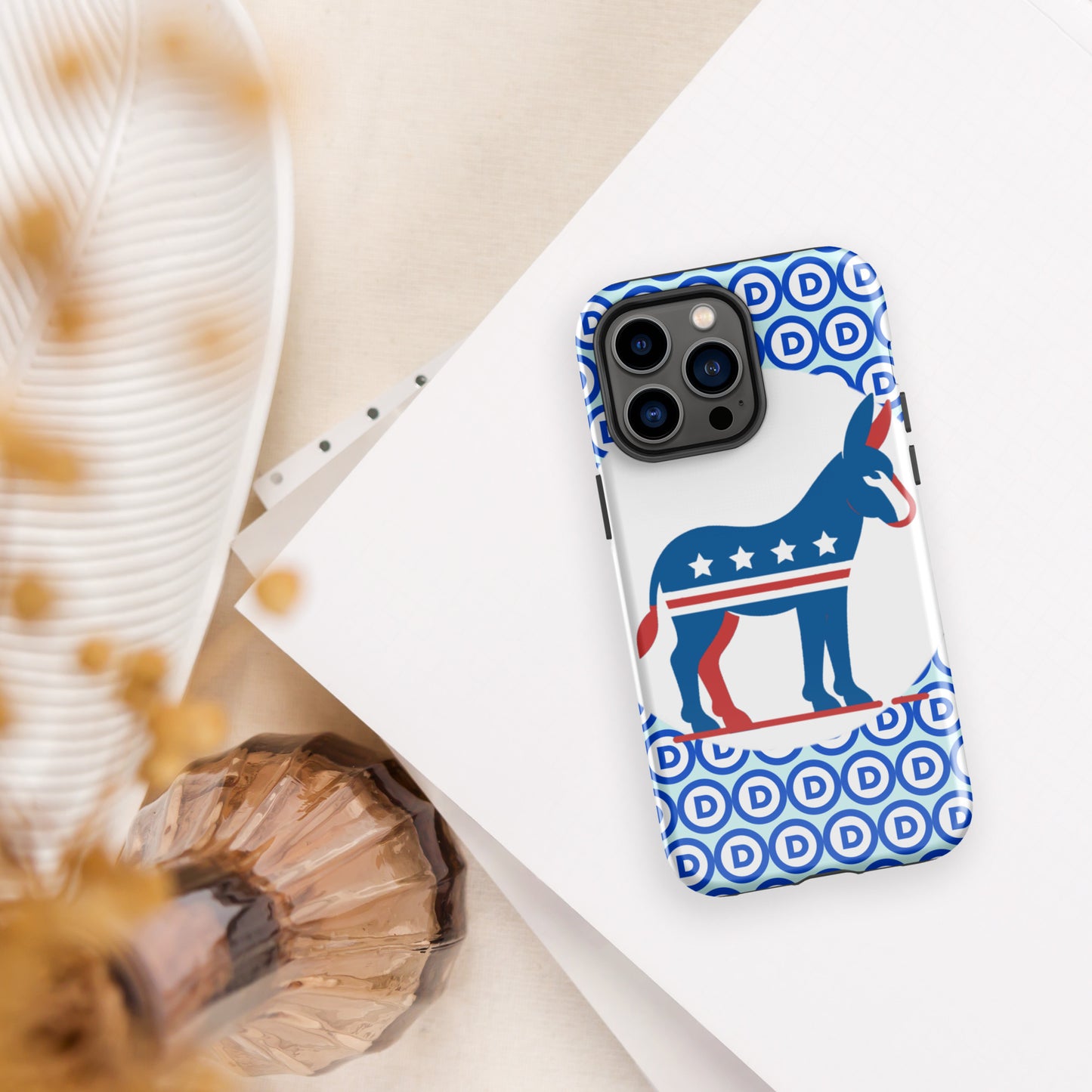 Democrat Tough Phone Case for iPhone®