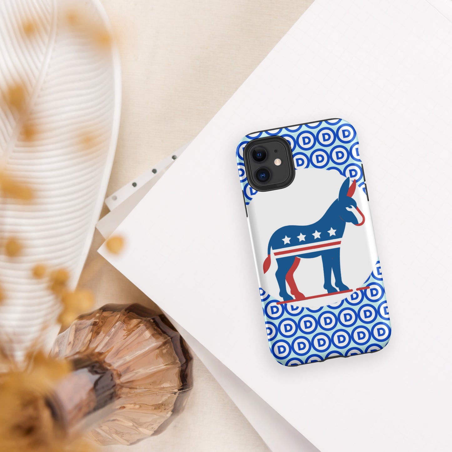 Democrat Tough Phone Case for iPhone®