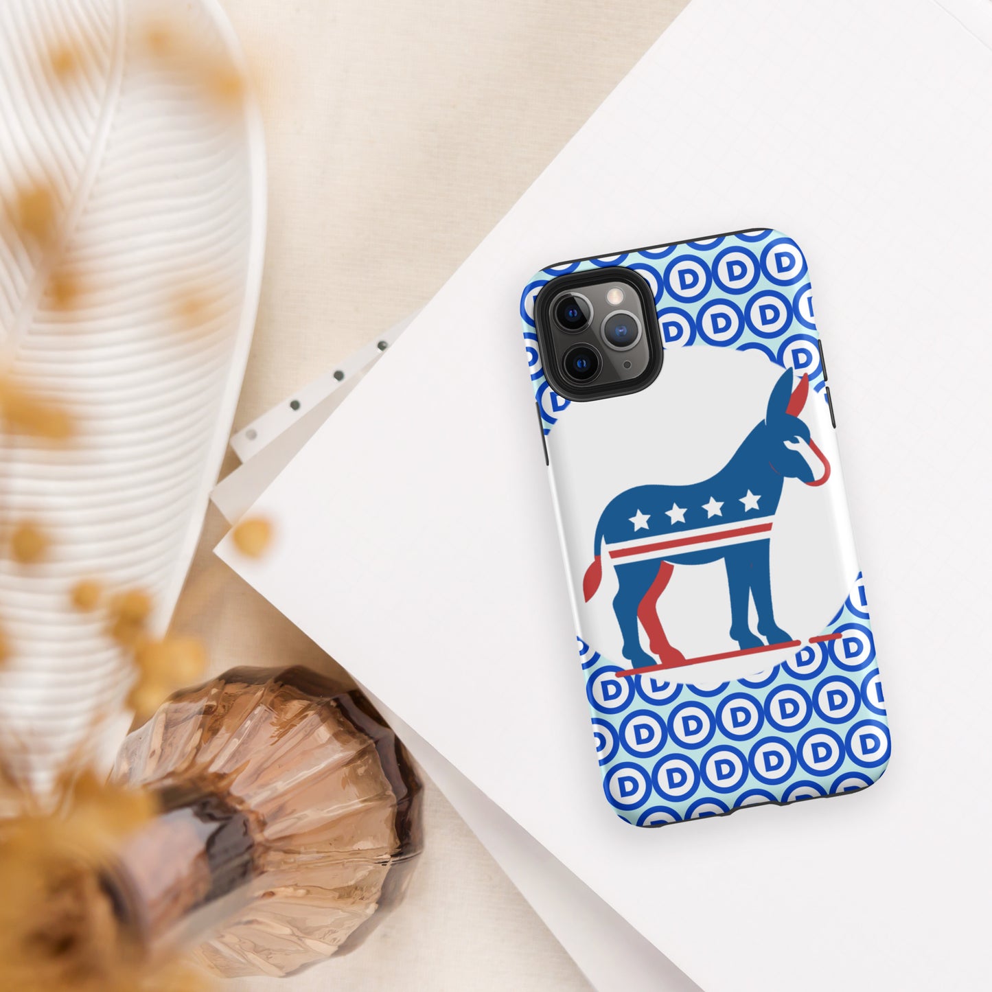 Democrat Tough Phone Case for iPhone®