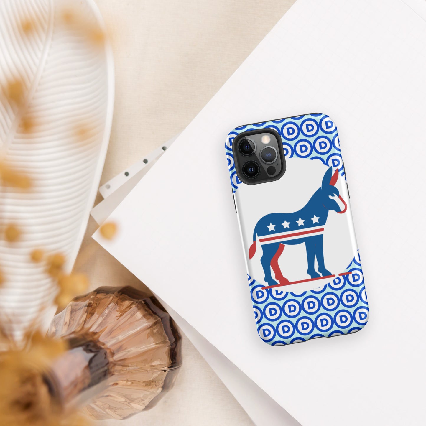 Democrat Tough Phone Case for iPhone®