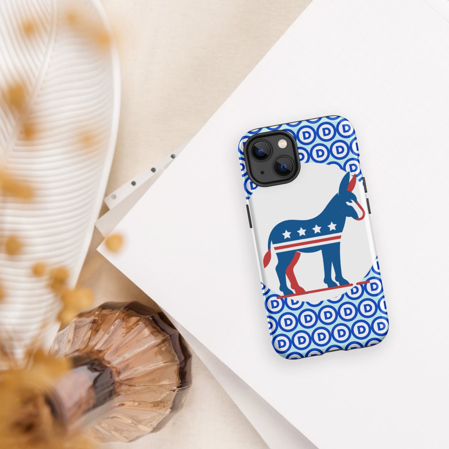 Democrat Tough Phone Case for iPhone®