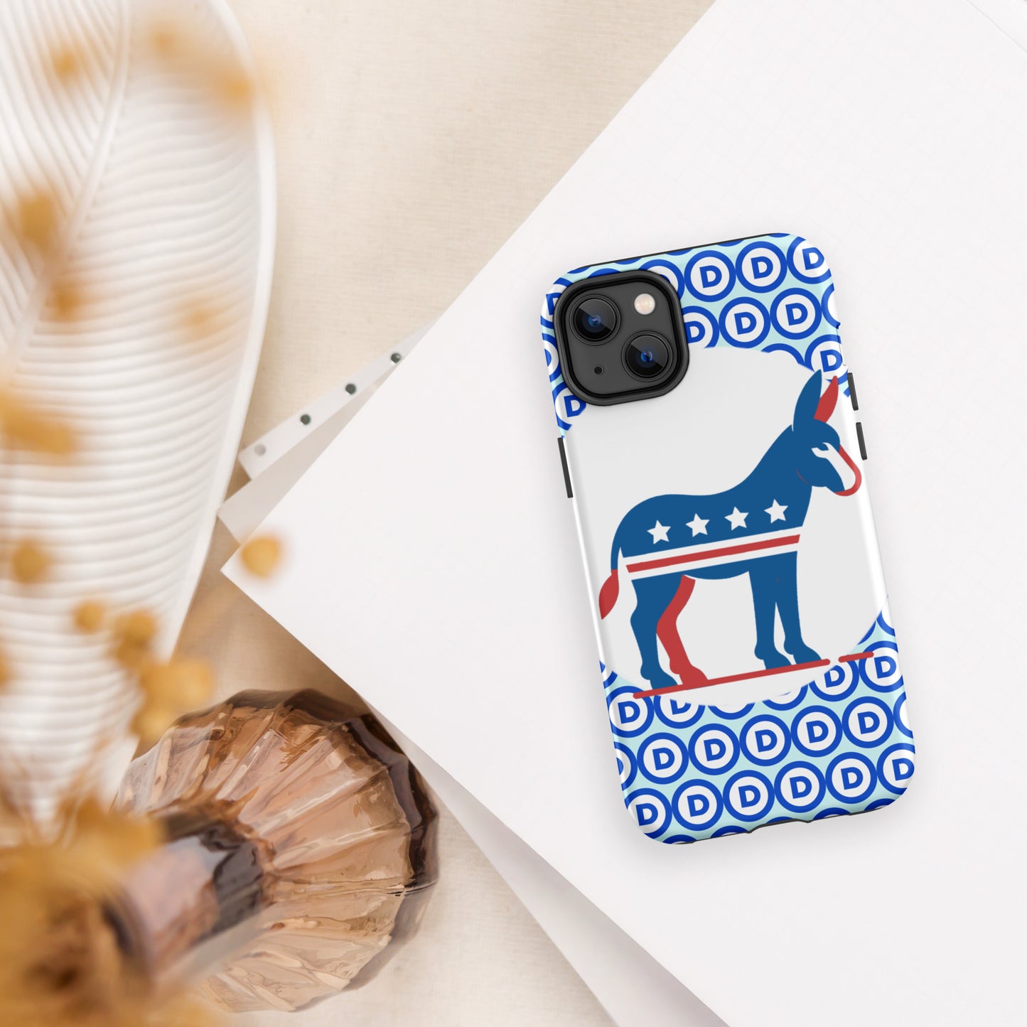 Democrat Tough Phone Case for iPhone®