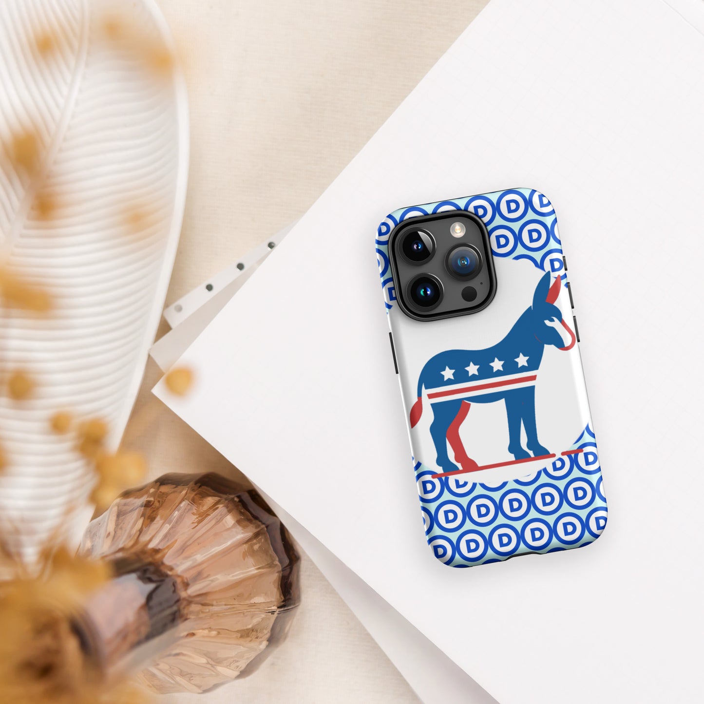 Democrat Tough Phone Case for iPhone®