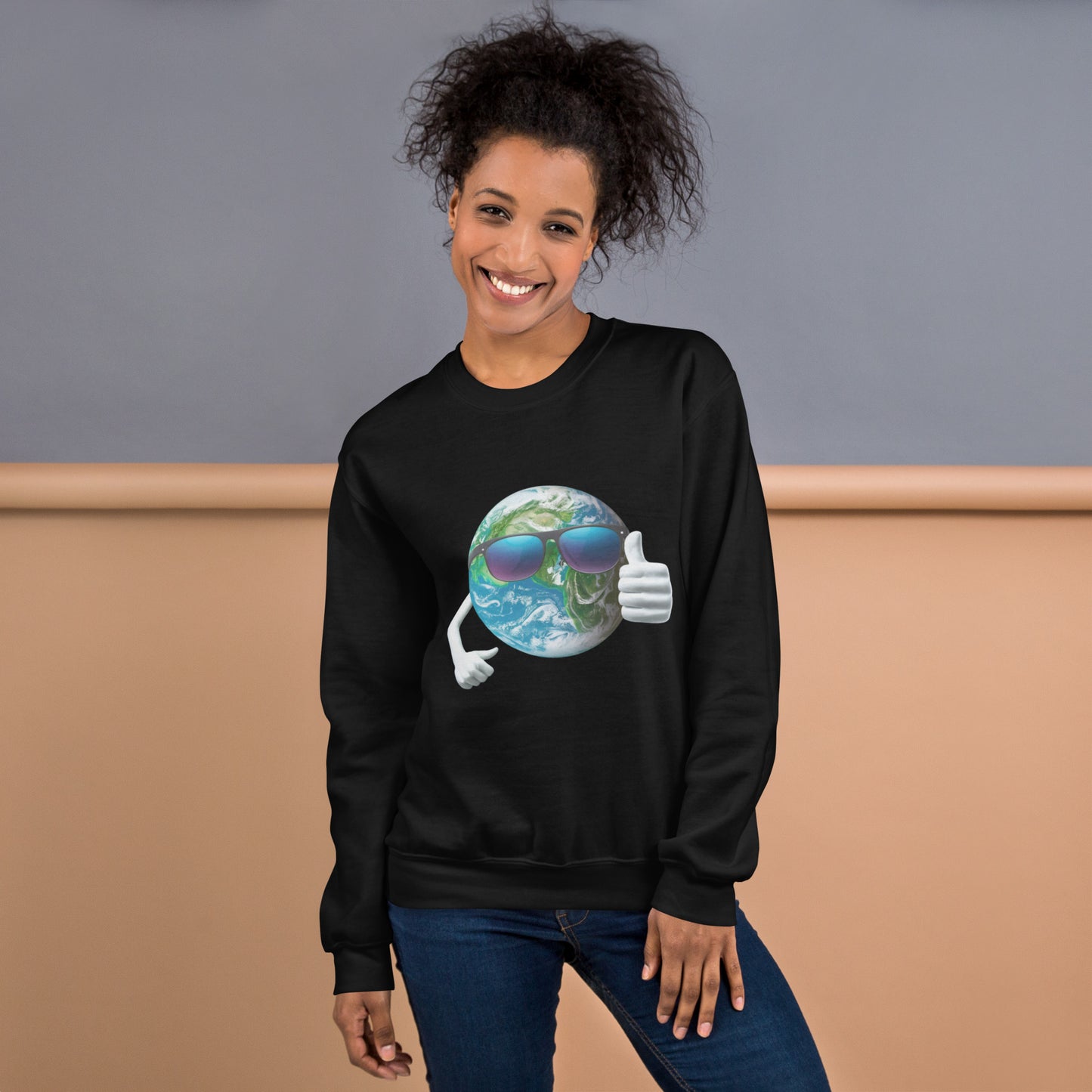 Cool Earth Sweatshirt - black