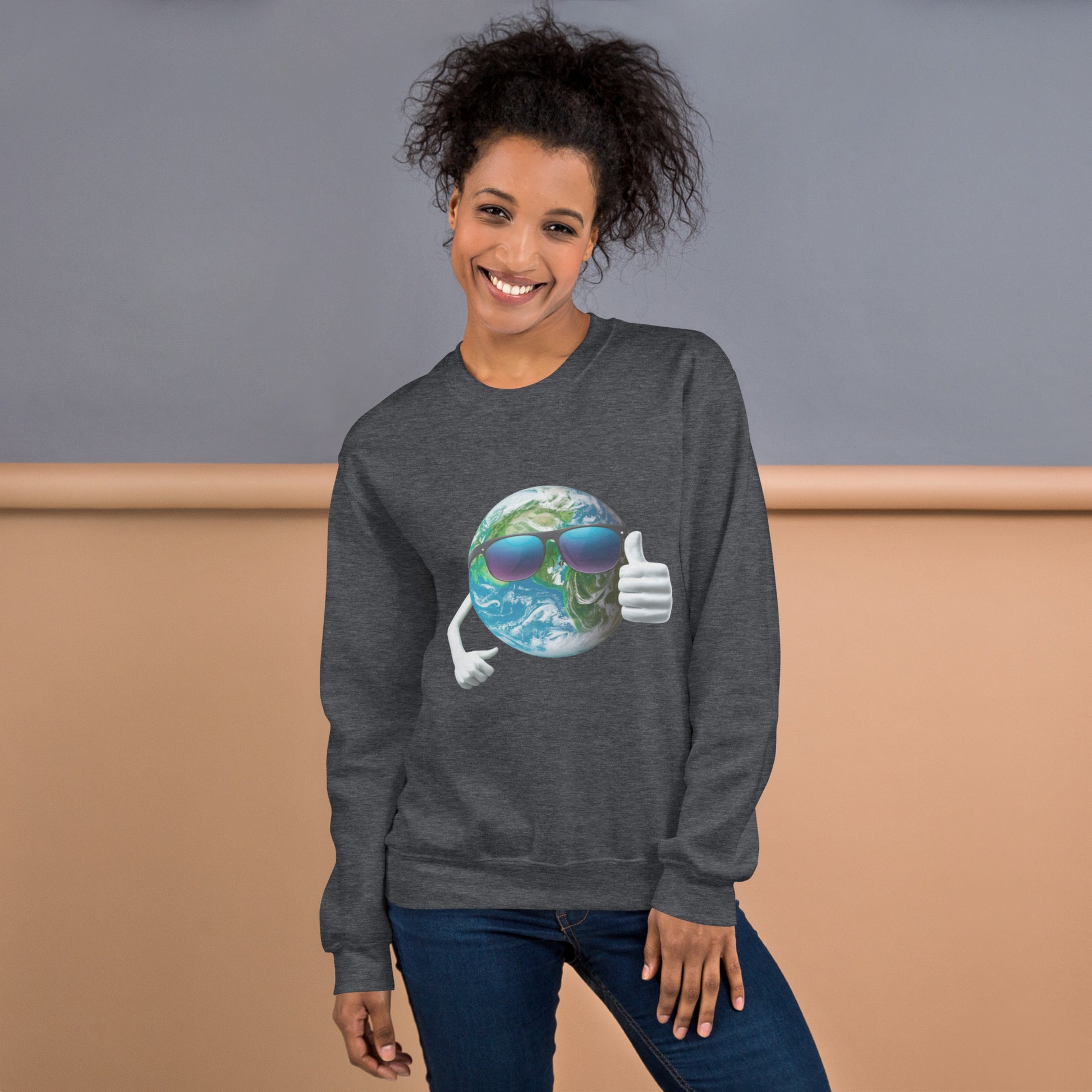 Cool Earth Sweatshirt - heather