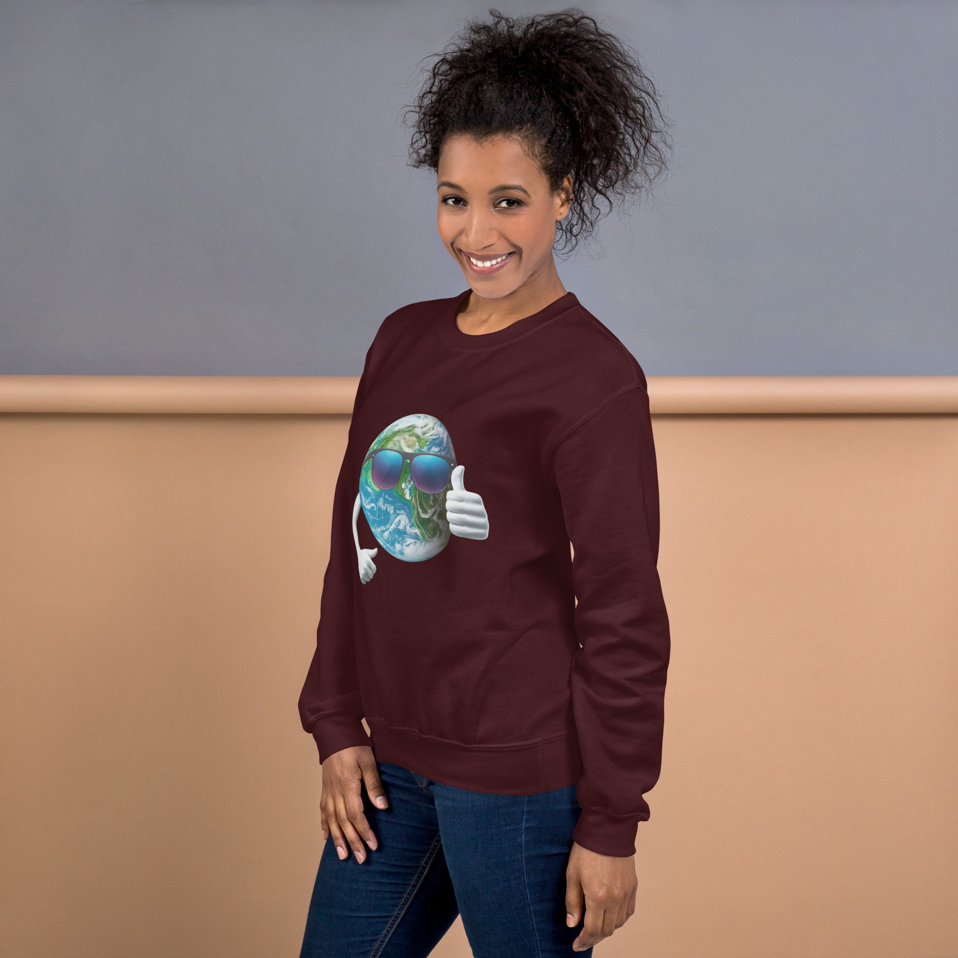 Cool Earth Sweatshirt - side