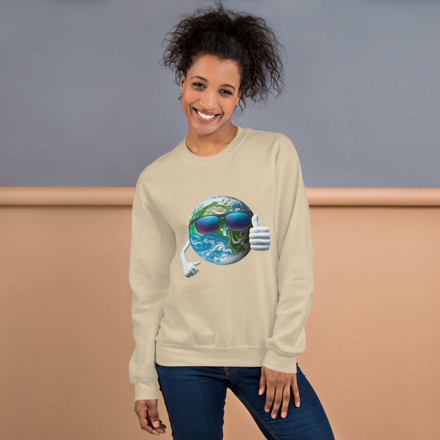 Cool Earth Sweatshirt - sand