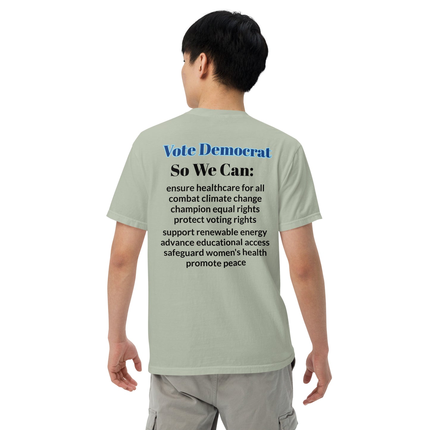 Vote Democrat Values Heavyweight T-Shirt