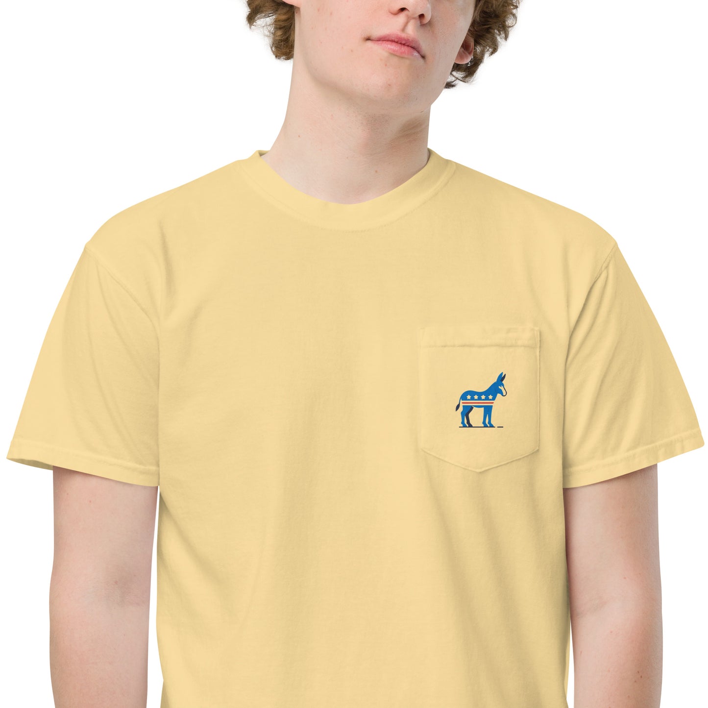 Democrat Donkey Pocket Tee