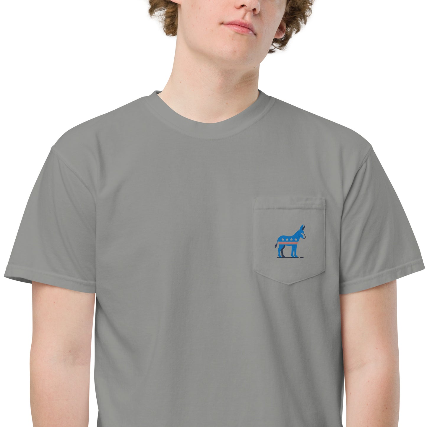 Democrat Donkey Pocket Tee