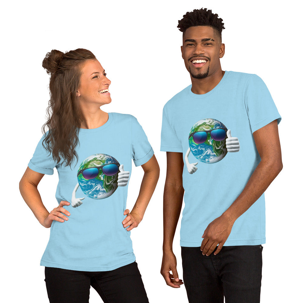 Cool Earth Advocacy Tee - Ocean Blue