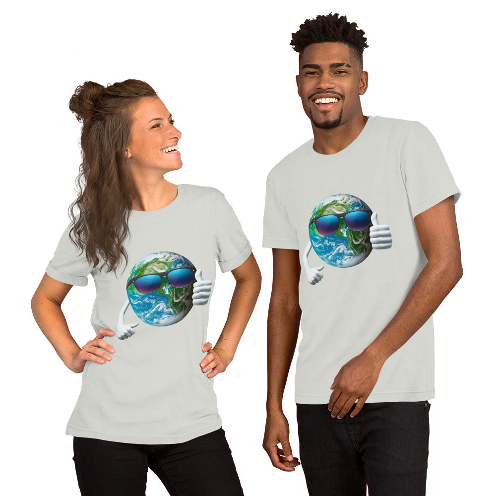 Cool Earth Advocacy Tee - silver