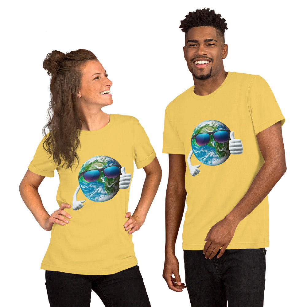 Cool Earth Advocacy Tee - yellow