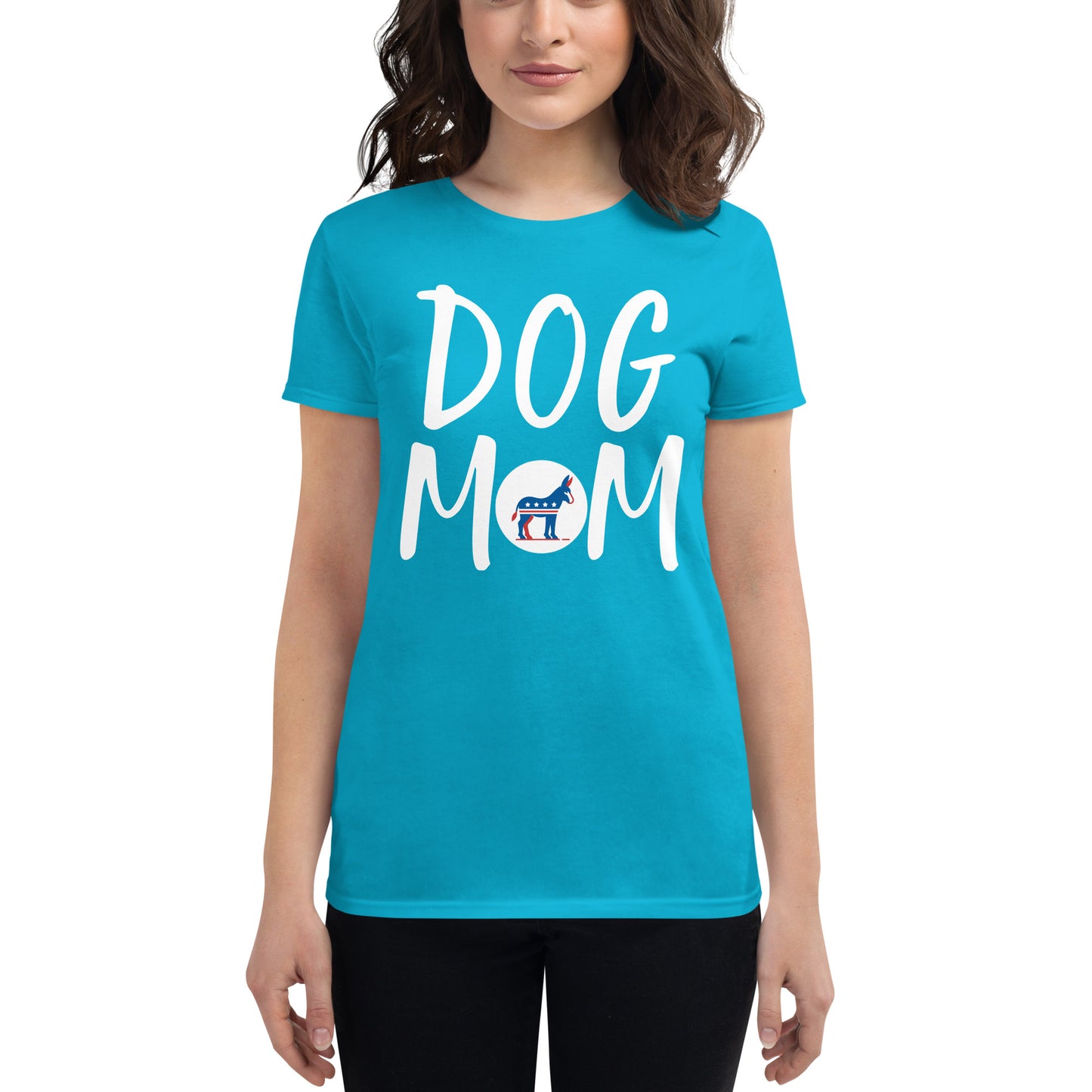 Democratic Dog Mom Tee