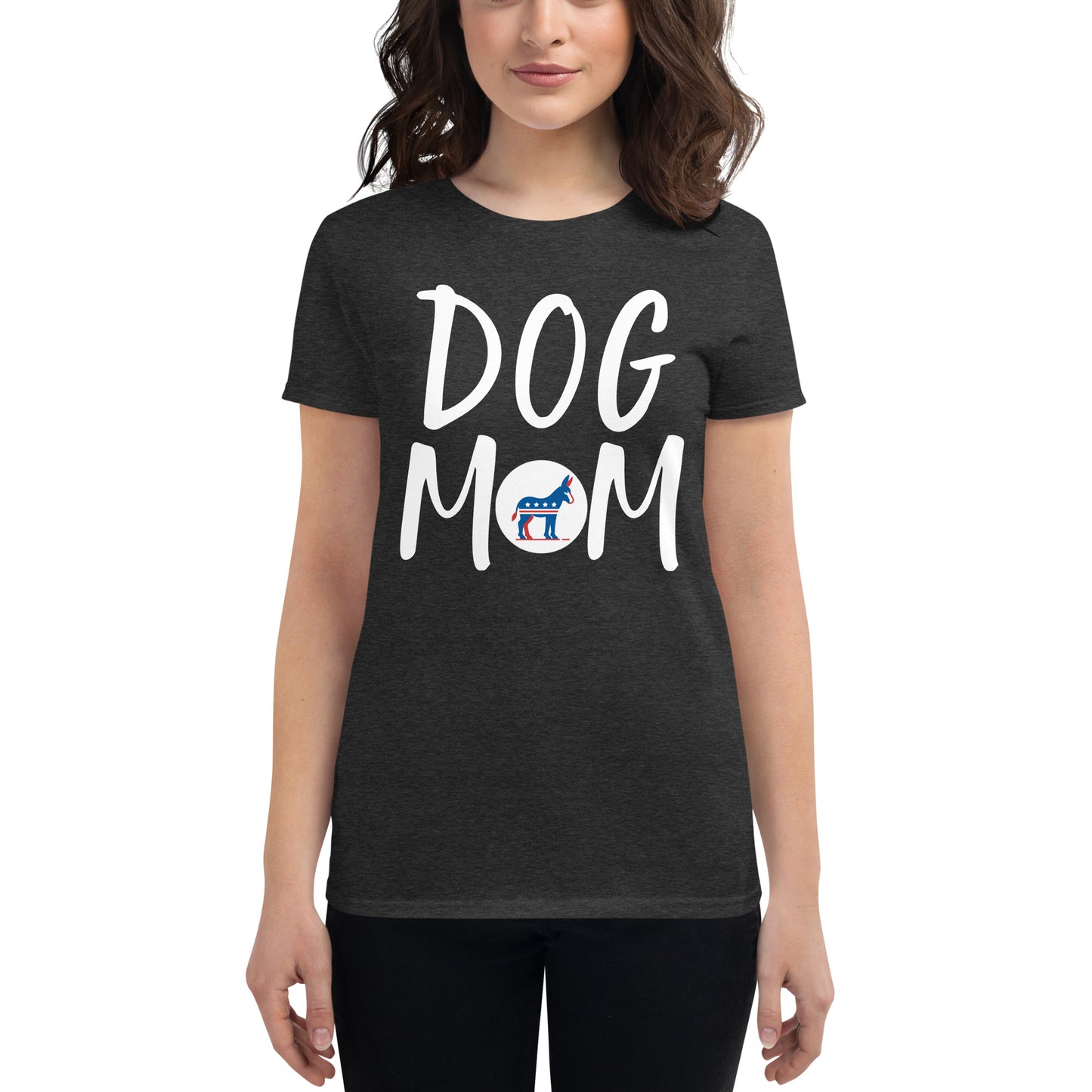 Democratic Dog Mom Tee