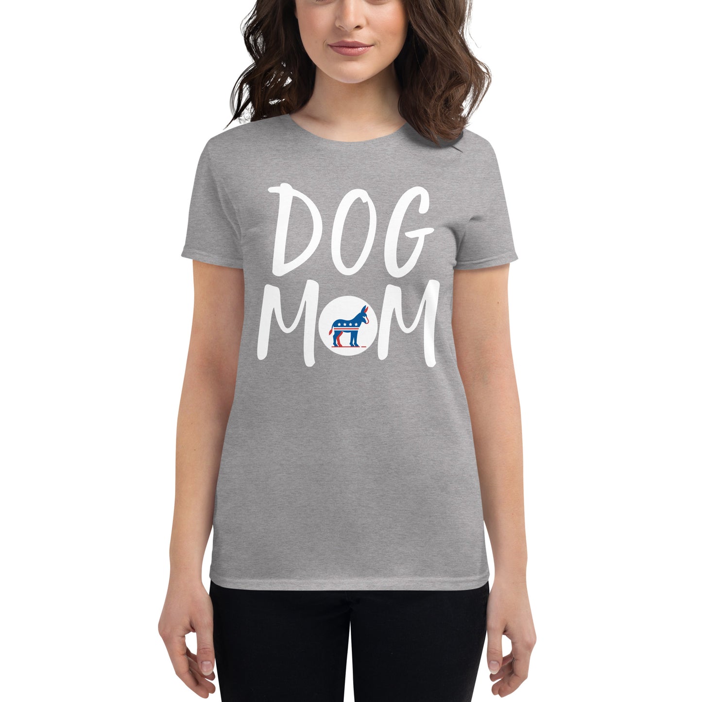 Democratic Dog Mom Tee