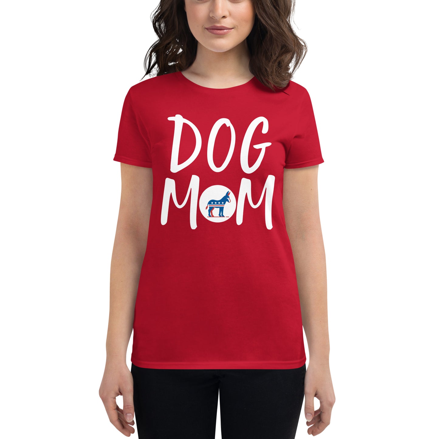 Democratic Dog Mom Tee